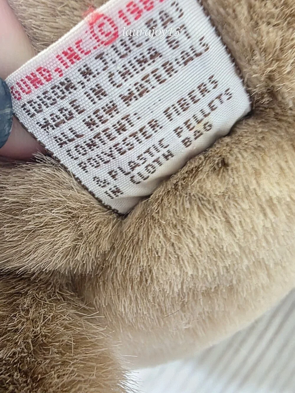 Gund Snuffles Light Brown Teddy Bear Plush Stuffed Toy 12 Inch 1980